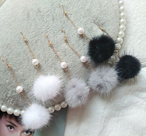 Boucles d'oreilles pendantes Femme en Nacre - Ref 3098670