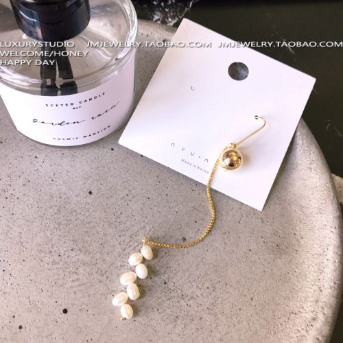 Boucles d'oreilles pendantes Femme en Nacre - Ref 3098691