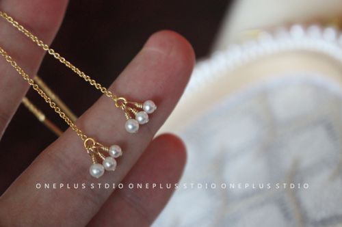 Boucles d'oreilles pendantes Femme en Matiere mixte - Ref 3098696
