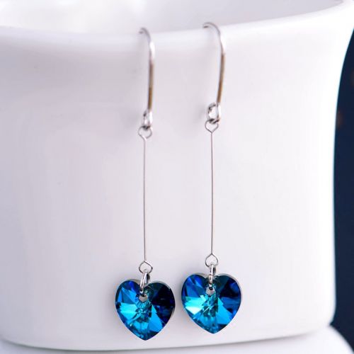 Boucles d'oreilles pendantes Femme L ETE en Alliage argent plaque or - Ref 3098699
