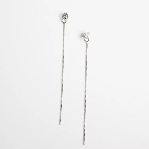 Boucles d'oreilles pendantes Femme Argentée - Ref 3098729