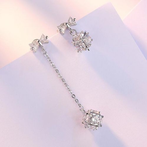 Boucles d'oreilles pendantes Femme Argentée - Ref 3098738