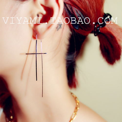 Boucles d'oreilles pendantes Femme en Alliage argent plaque or - Ref 3098773