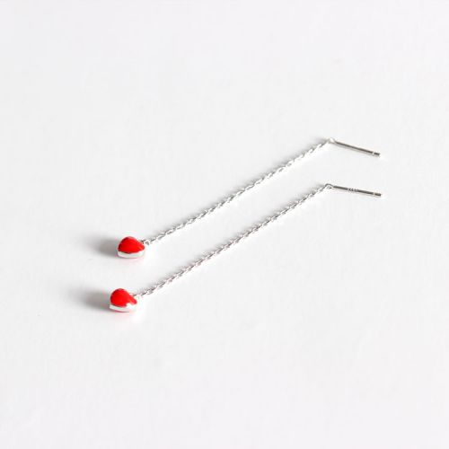 Boucles d'oreilles pendantes Femme Argentée - Ref 3098777
