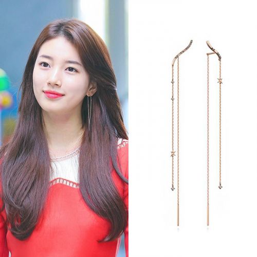 Boucles d'oreilles pendantes Femme Argentée - Ref 3098778