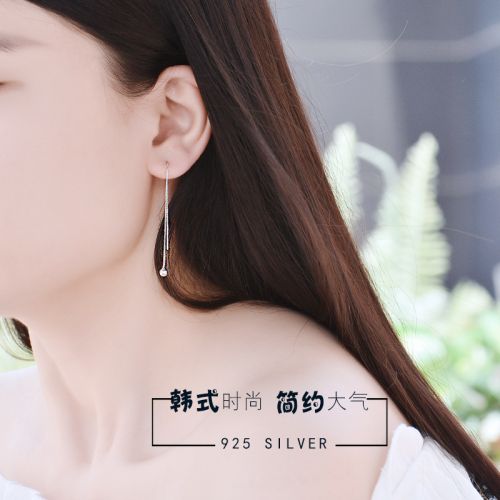 Boucles d'oreilles pendantes Femme Argentée - Ref 3098792