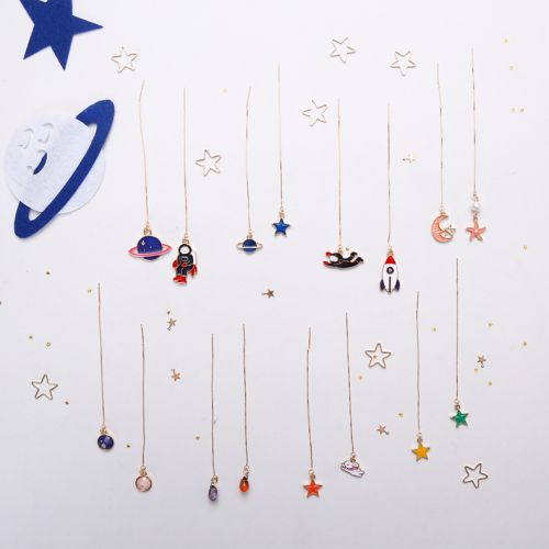 Boucles d'oreilles pendantes Femme JANEISM Argentée - Ref 3098804