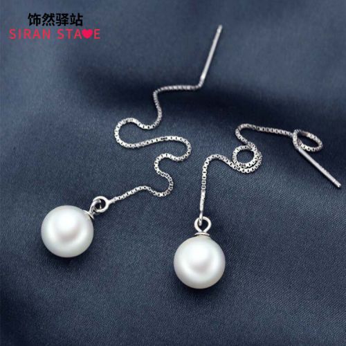 Boucles d'oreilles pendantes Femme Argentée - Ref 3098806