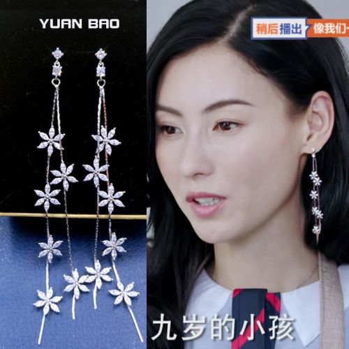 Boucles d'oreilles pendantes Femme Argentée - Ref 3098815