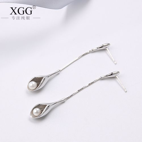 Boucles d'oreilles pendantes Femme Argentée - Ref 3098829