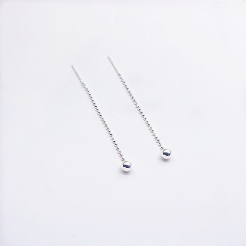 Boucles d'oreilles pendantes Femme HLLS Argentée - Ref 3098842