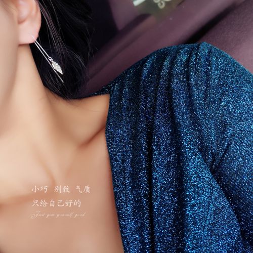 Boucles d'oreilles pendantes Femme Argentée - Ref 3098845