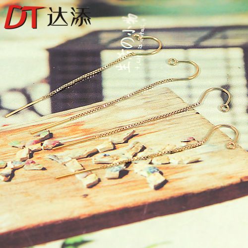 Boucles d'oreilles pendantes Femme DT en Or 14k - Ref 3098966