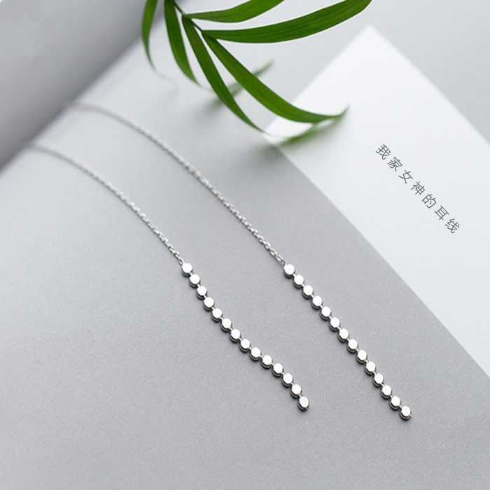 Boucles d'oreilles pendantes Femme Argentée - Ref 3099069