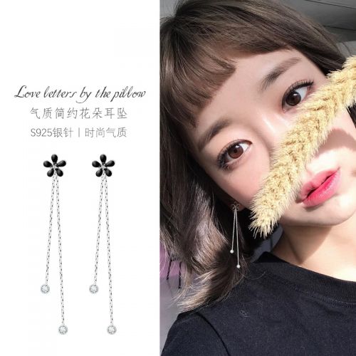 Boucles d'oreilles pendantes Femme Argentée - Ref 3099070