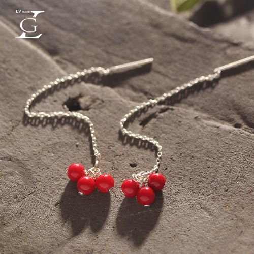 Boucles d'oreilles pendantes Femme Argentée - Ref 3099082