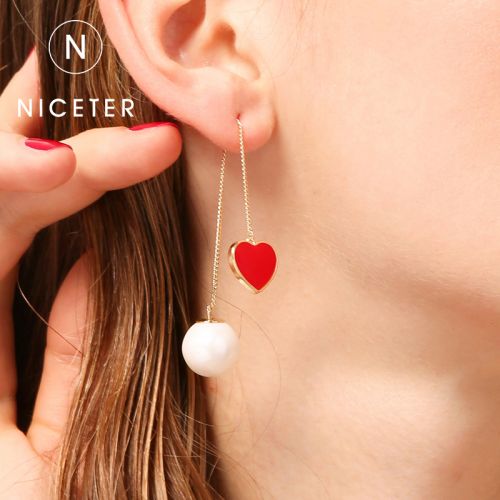 Boucles d'oreilles pendantes Femme en Zircon naturel - Ref 3099086