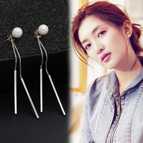 Boucles d'oreilles pendantes Femme en Alliage argent plaque or - Ref 3099119