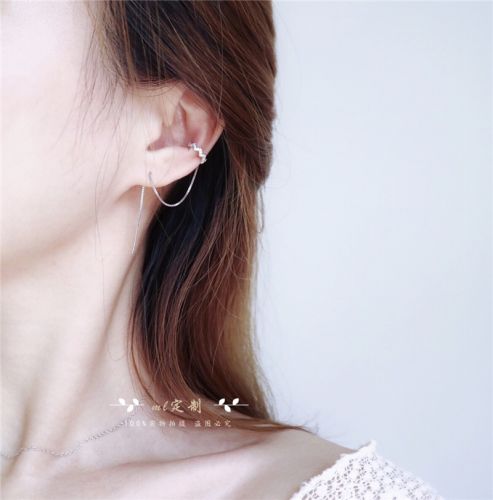 Boucles d'oreilles pendantes Femme Argentée - Ref 3099134