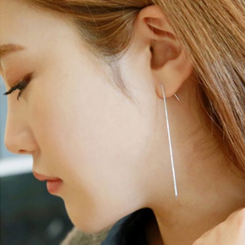 Boucles d'oreilles pendantes Femme YINGSHI Argentée - Ref 3099148