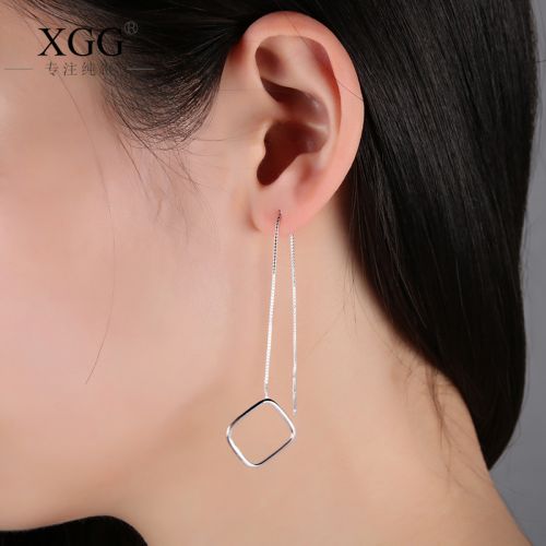 Boucles d'oreilles pendantes Femme Argentée - Ref 3099204