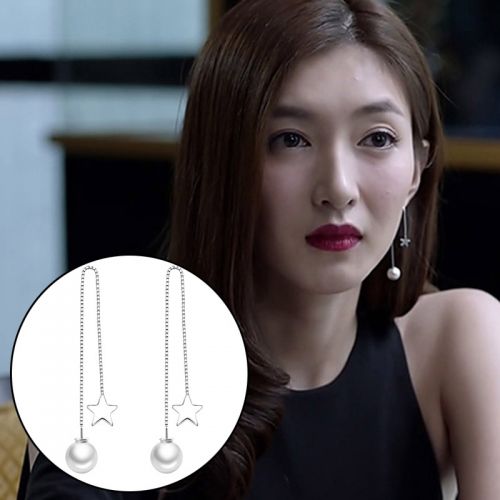 Boucles d'oreilles pendantes Femme Argentée - Ref 3099205