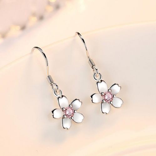 Boucles d'oreilles pendantes Femme Argentée - Ref 3099235