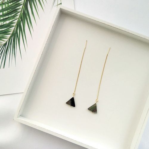 Boucles d'oreilles pendantes Femme Argentée - Ref 3099243