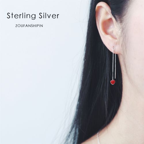 Boucles d'oreilles pendantes Femme Argentée - Ref 3099248