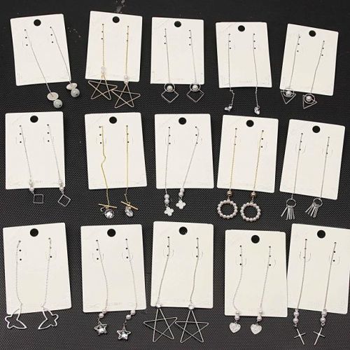 Boucles d'oreilles pendantes Femme Argentée - Ref 3099249