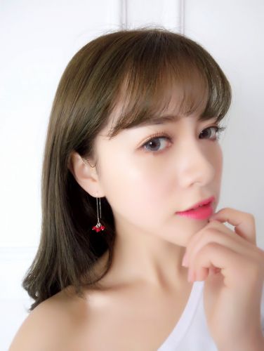 Boucles d'oreilles pendantes Femme en Alliage argent plaque or - Ref 3099270