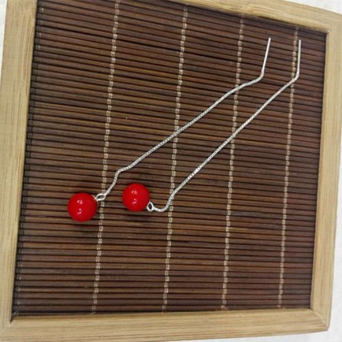 Boucles d'oreilles pendantes ARGENTERIE YOYO Argentée - Ref 3099287