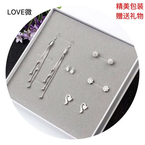 Boucles d'oreilles pendantes Femme Argentée - Ref 3099294