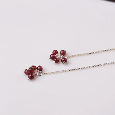 Boucles d'oreilles pendantes Argentée - Ref 3099298