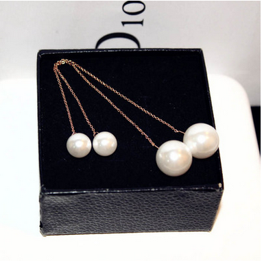 Boucles d'oreilles pendantes Femme en Nacre - Ref 3099305