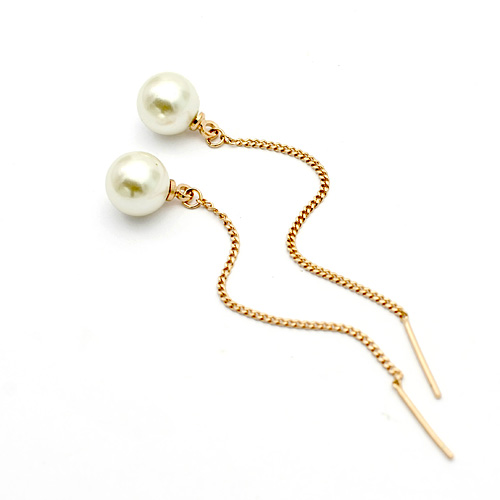 Boucles d'oreilles pendantes Femme RIGANT en Nacre - Ref 3099311