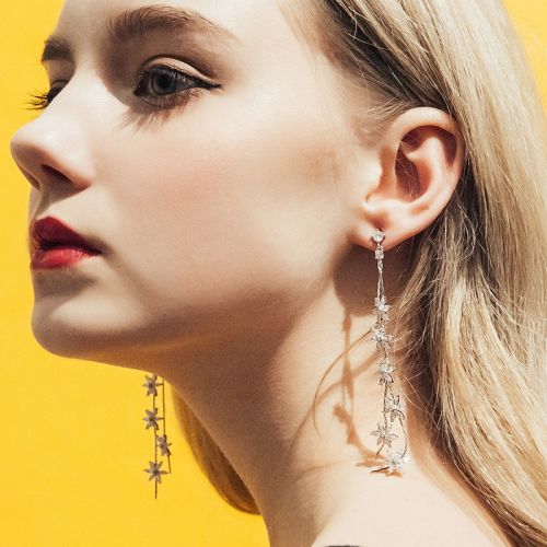 Boucles d'oreilles pendantes Femme - Ref 3099336