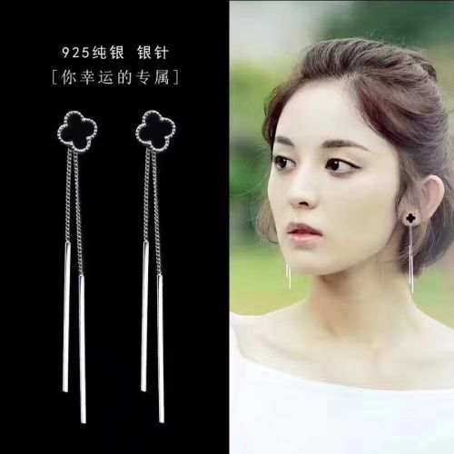 Boucles d'oreilles pendantes Femme Argentée - Ref 3099346