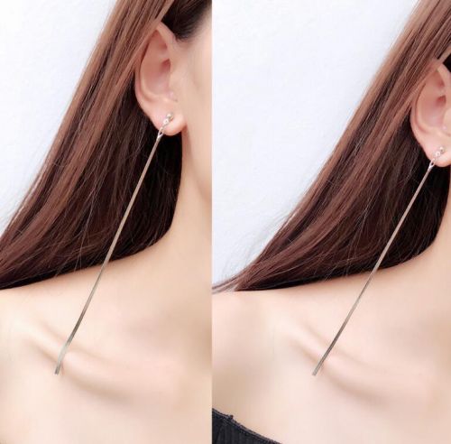 Boucles d'oreilles pendantes Femme en Zircone synthetique strass - Ref 3099366