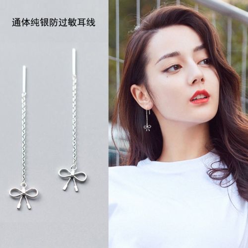 Boucles d'oreilles pendantes Femme Argentée - Ref 3099376
