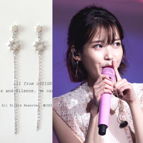 Boucles d'oreilles pendantes Femme Argentée - Ref 3099386