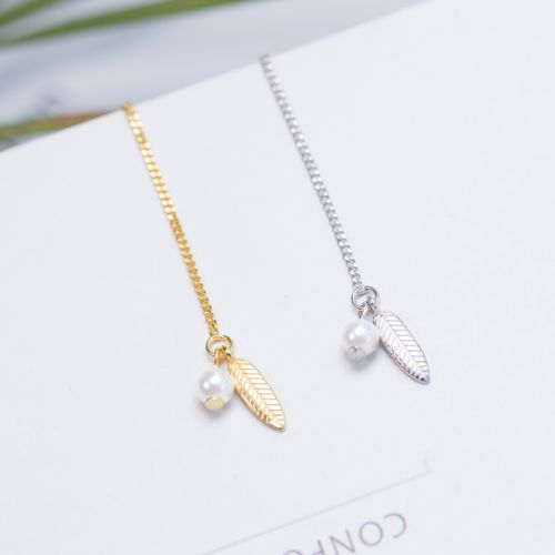 Boucles d'oreilles pendantes Femme Argentée - Ref 3099391