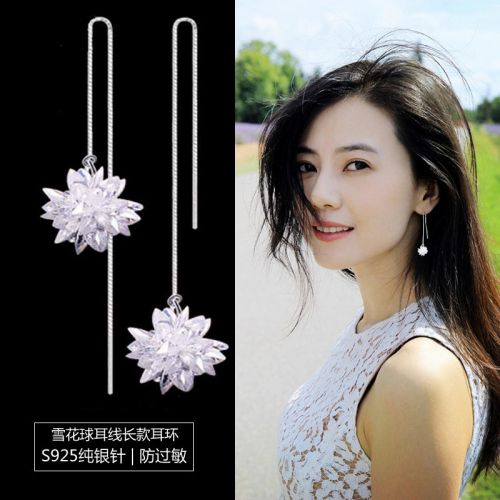 Boucles d'oreilles pendantes Femme Argentée - Ref 3099394
