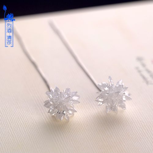 Boucles d'oreilles pendantes Femme Argentée - Ref 3099395