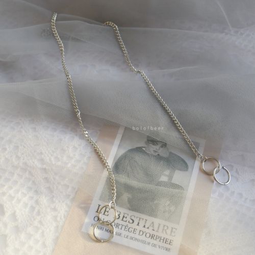 Boucles d'oreilles pendantes Couple en Acier au titane - Ref 3099421