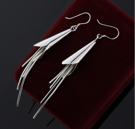 Boucles d'oreilles pendantes Femme CARDANTI Argentée - Ref 3099458