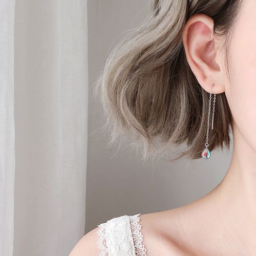Boucles d'oreilles pendantes Femme VANTIA Argentée - Ref 3099464