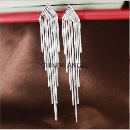 Boucles d'oreilles pendantes Femme Argentée - Ref 3099467
