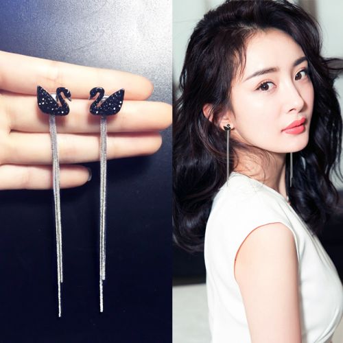 Boucles d'oreilles pendantes Femme Argentée - Ref 3099468