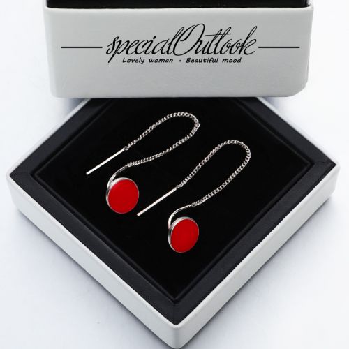 Boucles d'oreilles pendantes Femme SPECIALOUTLOOK Argentée - Ref 3099494